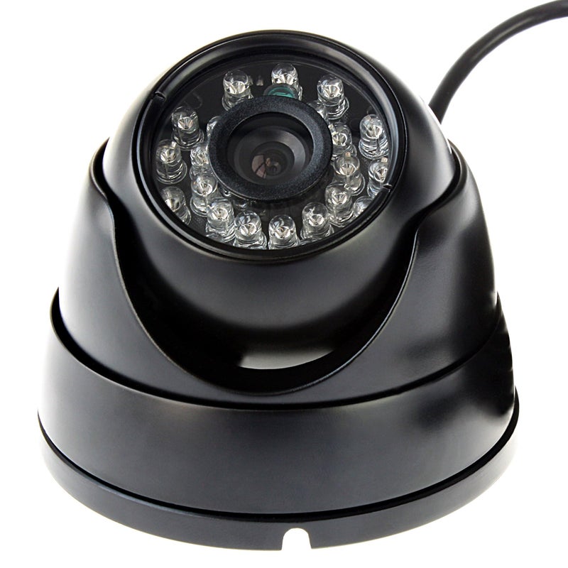ELP 3.6mm 1080P Dome Camera with IR LED Night Vision HD Webcam Infrared PC Camera with Metal Case Waterproof Outdoor USB Security Camera CCTV Home Surveillance System 30/60/120fps Auto IR Camera - Image 1